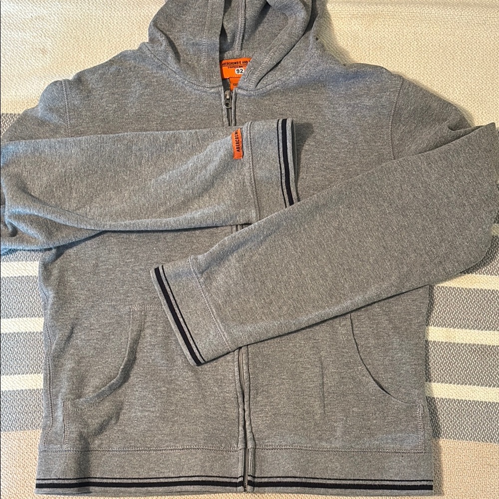BOGO. Vintage Abercrombie & Fitch Gray Zip-Up